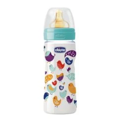 CHICCO Biberon Polipropilene Caucciù Flusso Pappa 330 Ml