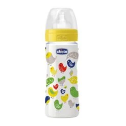 CHICCO Biberon Polipropilene Silicone Flusso Pappa 330 Ml