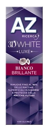 Dentifricio Az 3D White Luxe Bianco Brillante 75 Ml