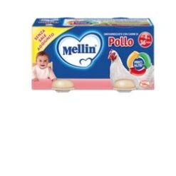 Mellin Omog Pollo 2X80G