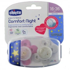 CHICCO Succhietto Comfort Lumi Caucciù 16-36m